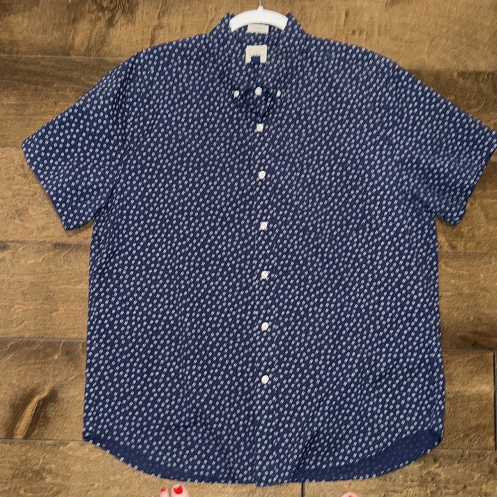 J. Crew Cotton Short Sleeve Shirt